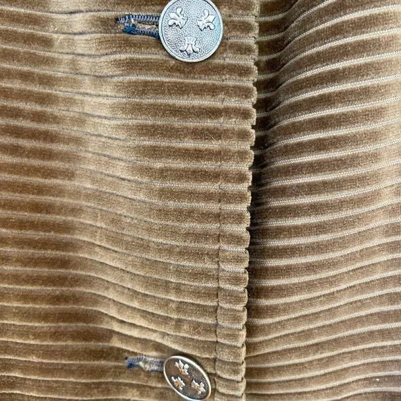 RARE Vintage Paris-Mexico Corduroy CoatDiseños Parisinos